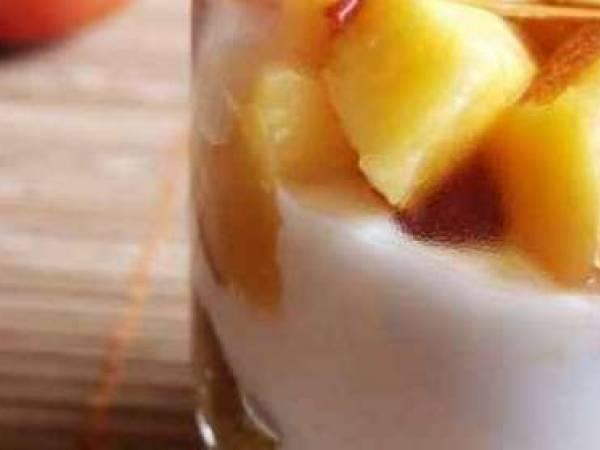 Verrine Peches Pommes Recette Ptitchef