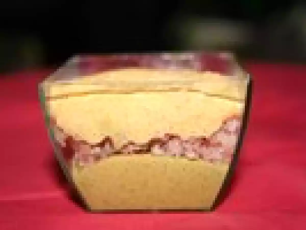 Verrine Petits Pois Carottes au jambon