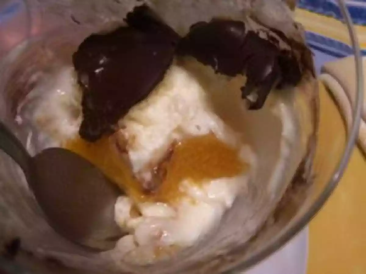 Verrine ricotta - pêche - photo 2