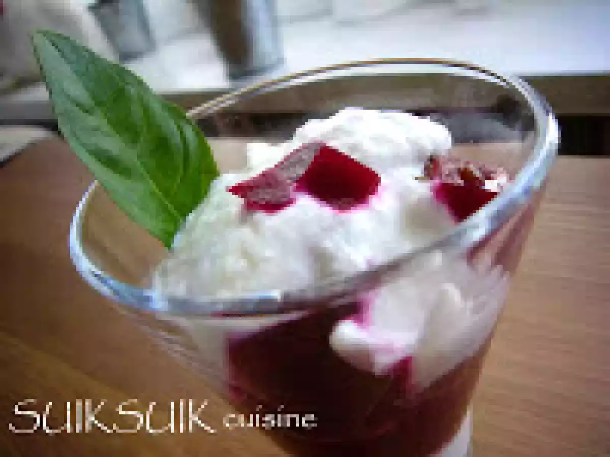 Verrine simplissime aux betteraves et au chèvre frais - photo 2