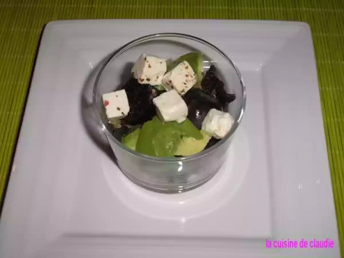 Verrine sucré salé