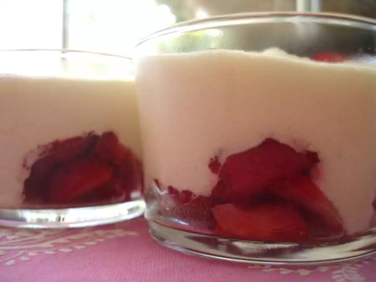 Verrine tiramisu - fraises - amaretto - photo 3
