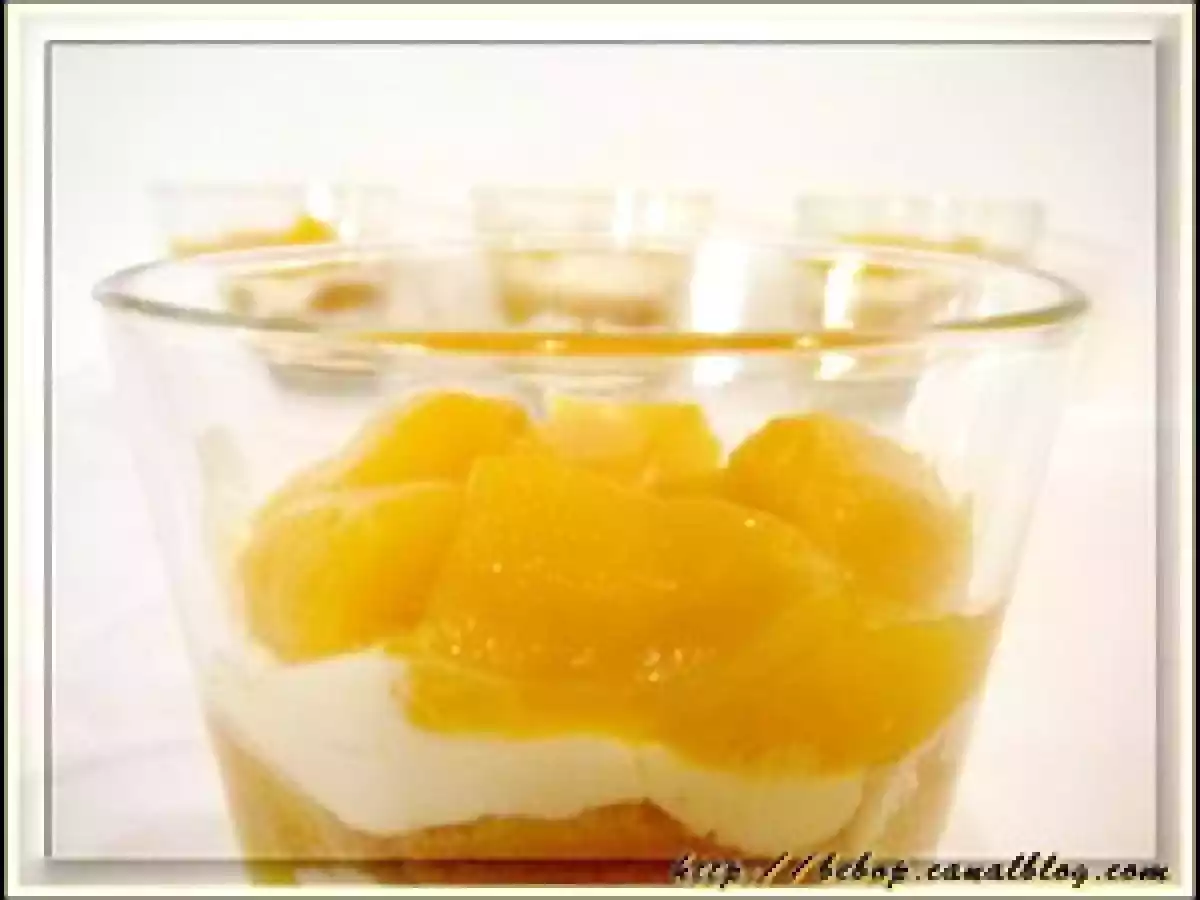 Verrines à la mangue façon tiramisu - photo 3