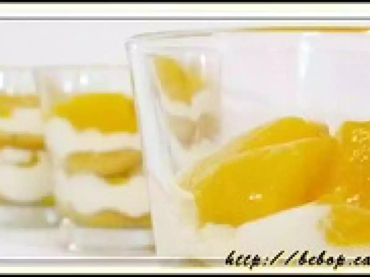 Verrines à la mangue façon tiramisu - photo 5