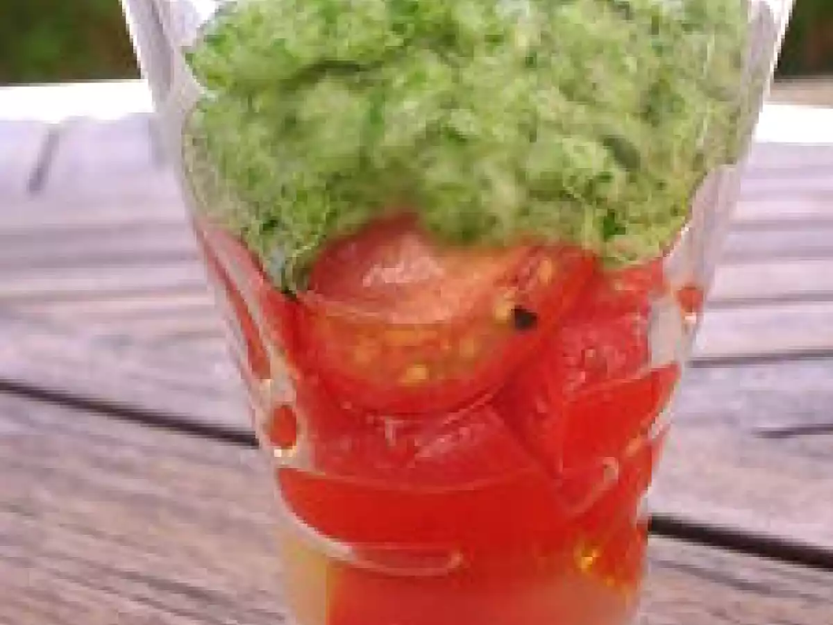 VERRINES A LA MOUSSE DE PERSIL - photo 2