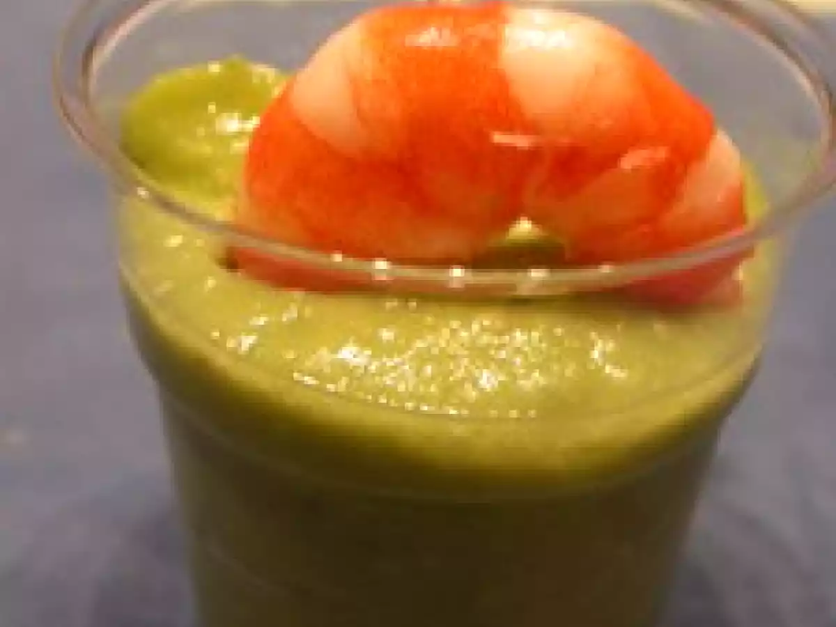 Verrines Avocat Glacé