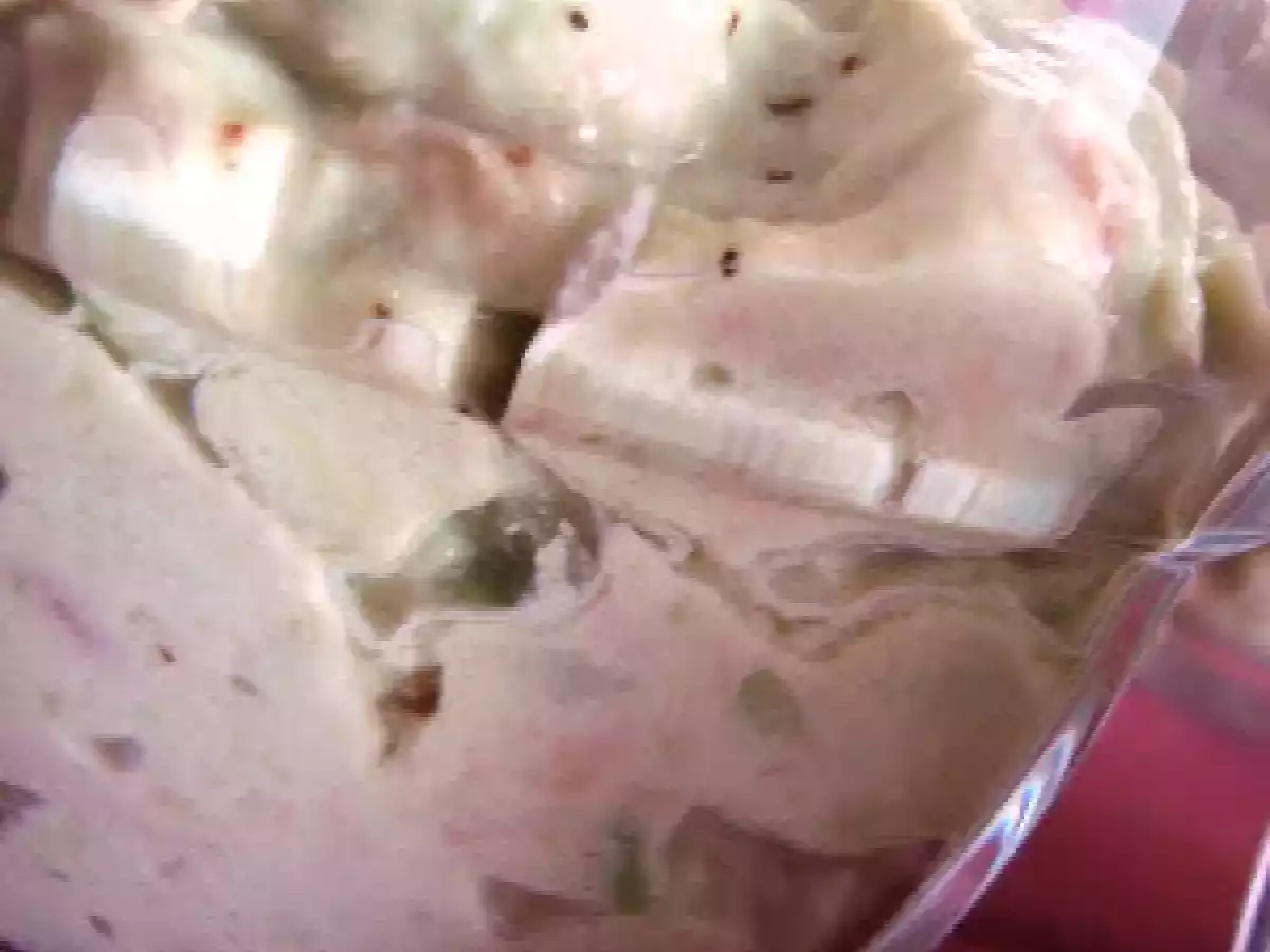 Verrines avocat -thon -chèvre