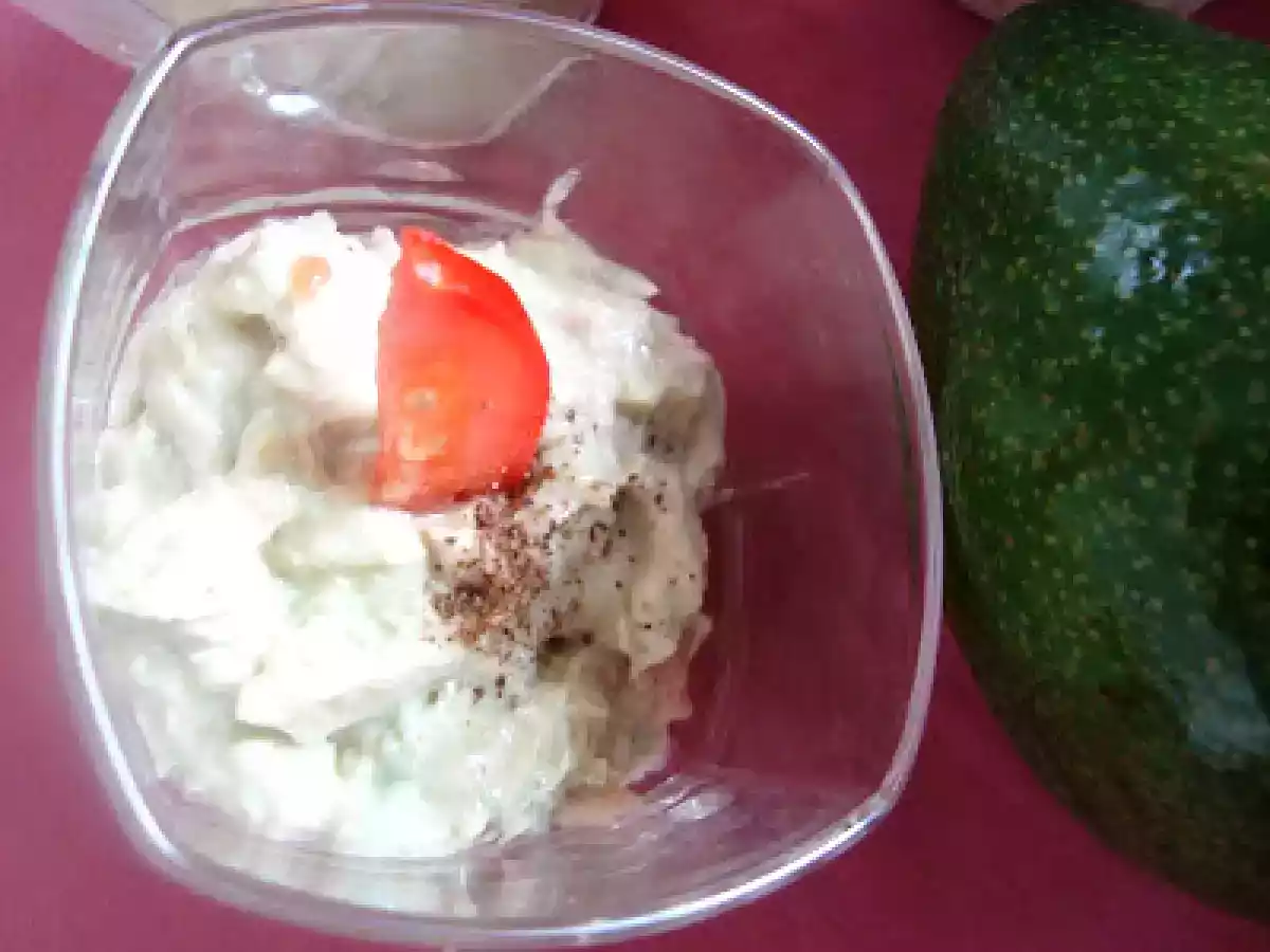 Verrines avocat -thon -chèvre - photo 3