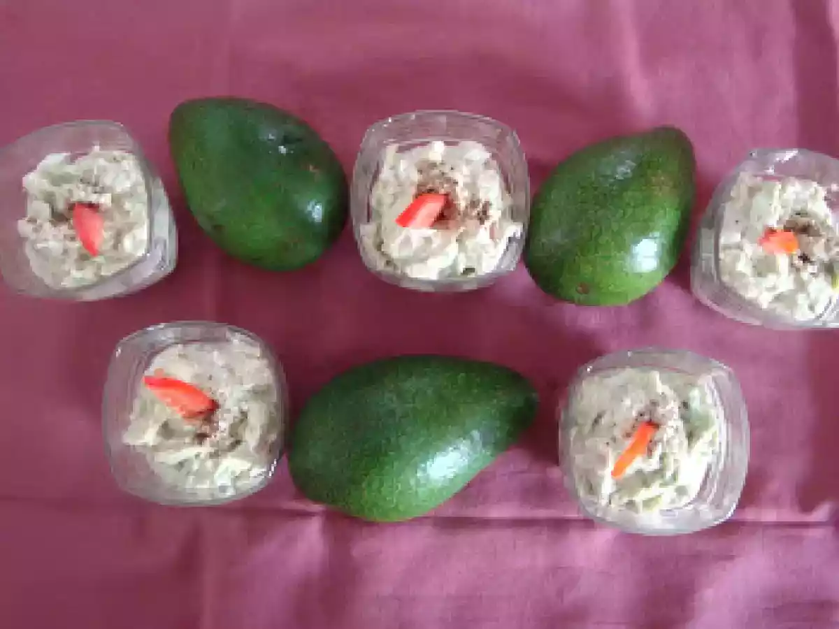 Verrines avocat -thon -chèvre - photo 4