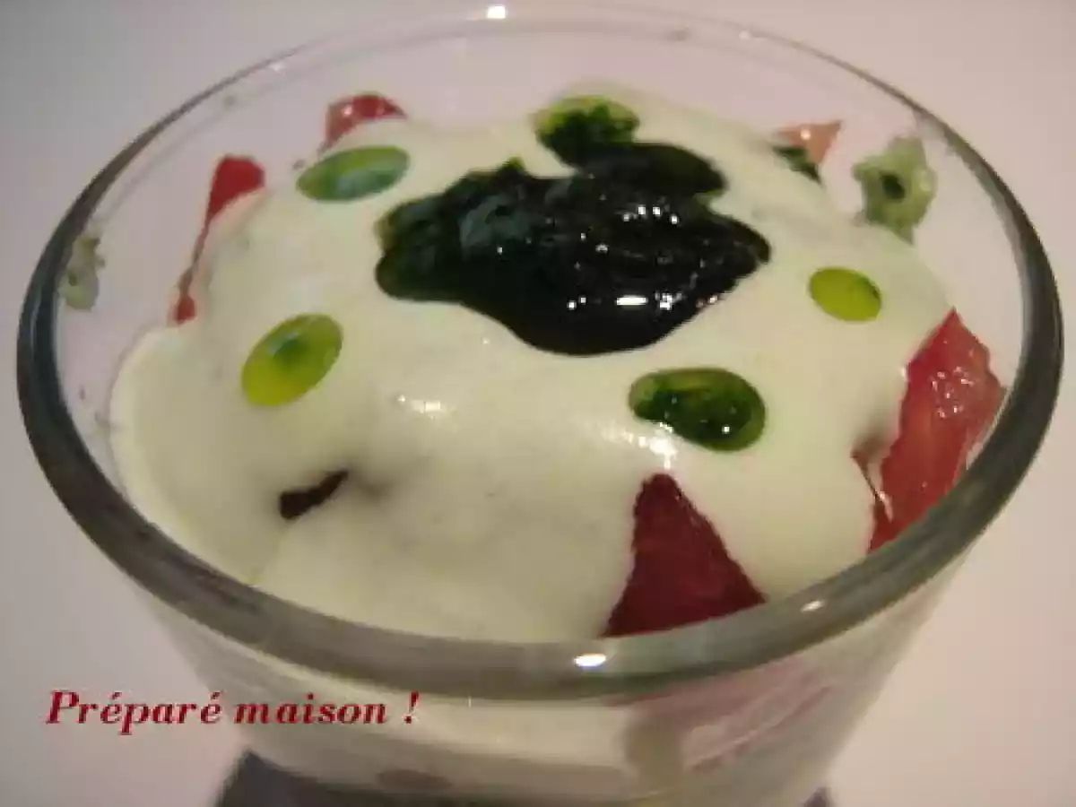 Verrines chèvre et ail des ours - photo 3