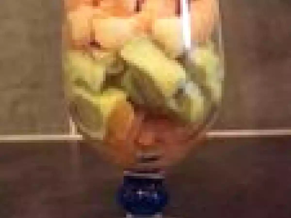 Verrines d'avocat au saumon fumé et crevettes