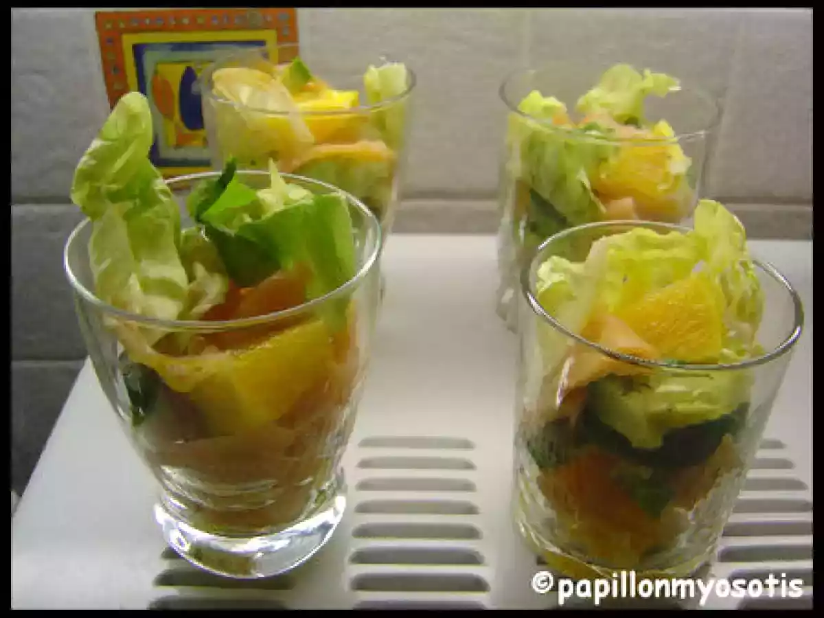 VERRINES D'AVOCAT & SAUMON FUME - photo 2