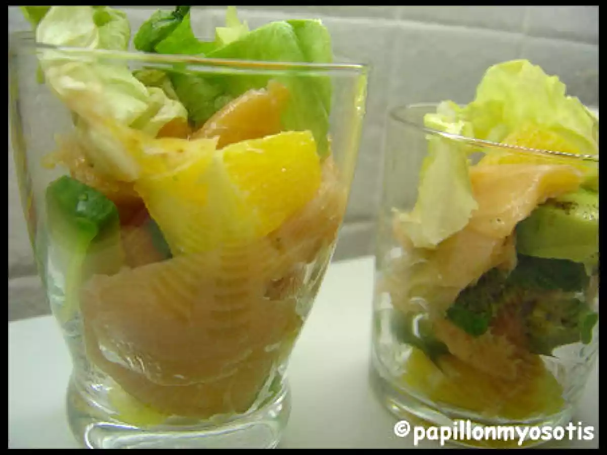 VERRINES D'AVOCAT & SAUMON FUME - photo 3