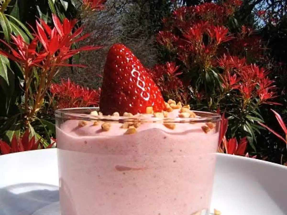 Verrines de bavarois aux fraises - photo 2