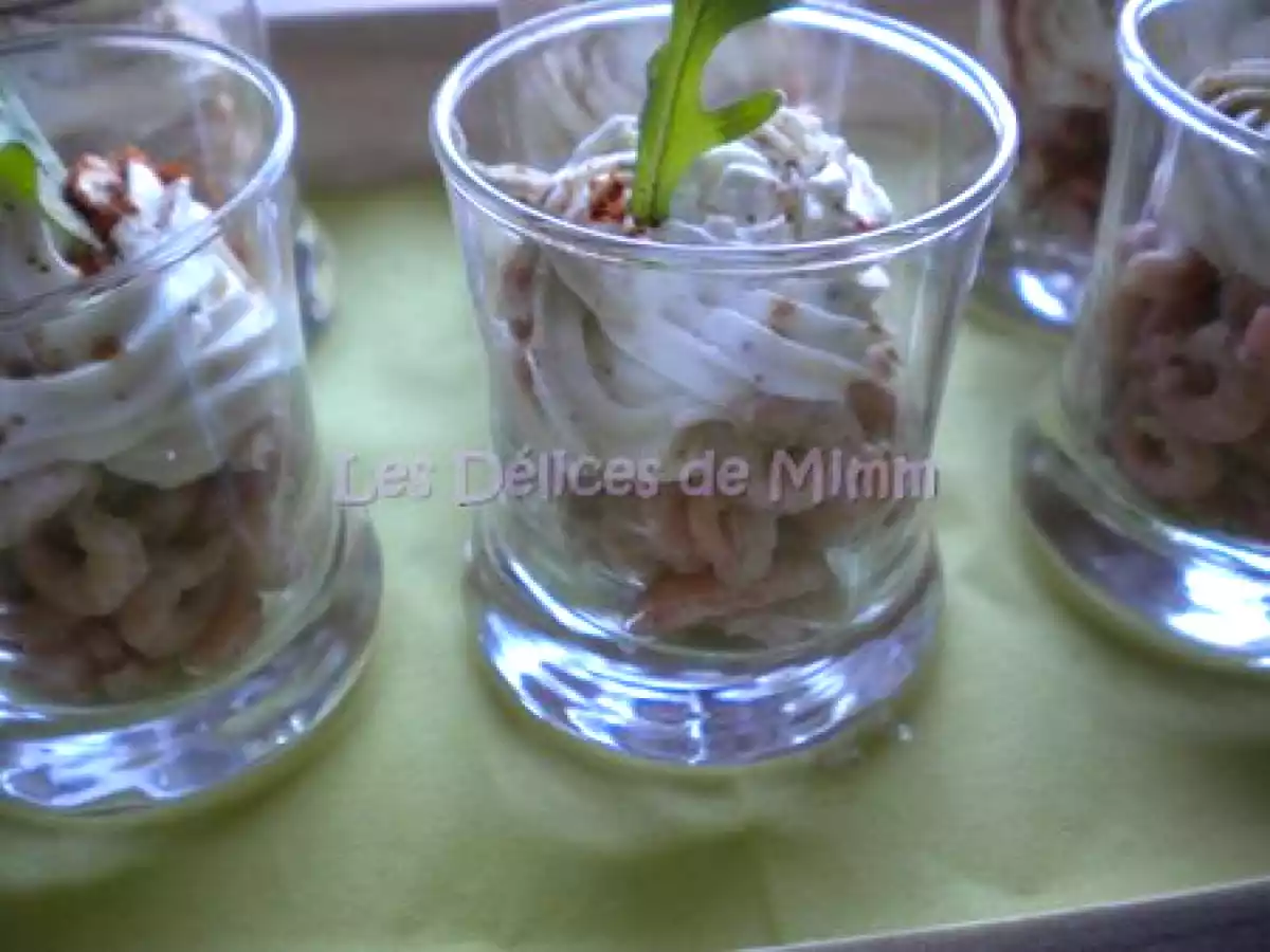 Verrines de crevettes grises au mascarpone - photo 3