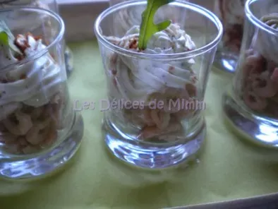 Verrines de crevettes grises au mascarpone, photo 3