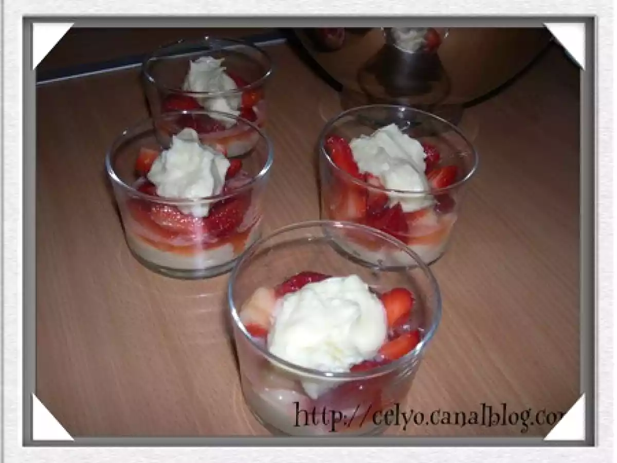Verrines de Fraises au Mascarpone - photo 3