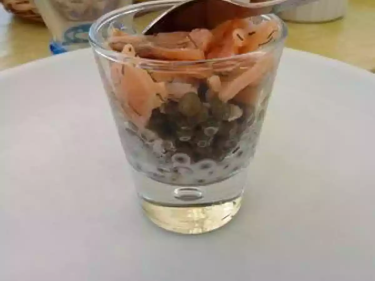 VERRINES DE LENTILLES AU SAUMON - photo 2