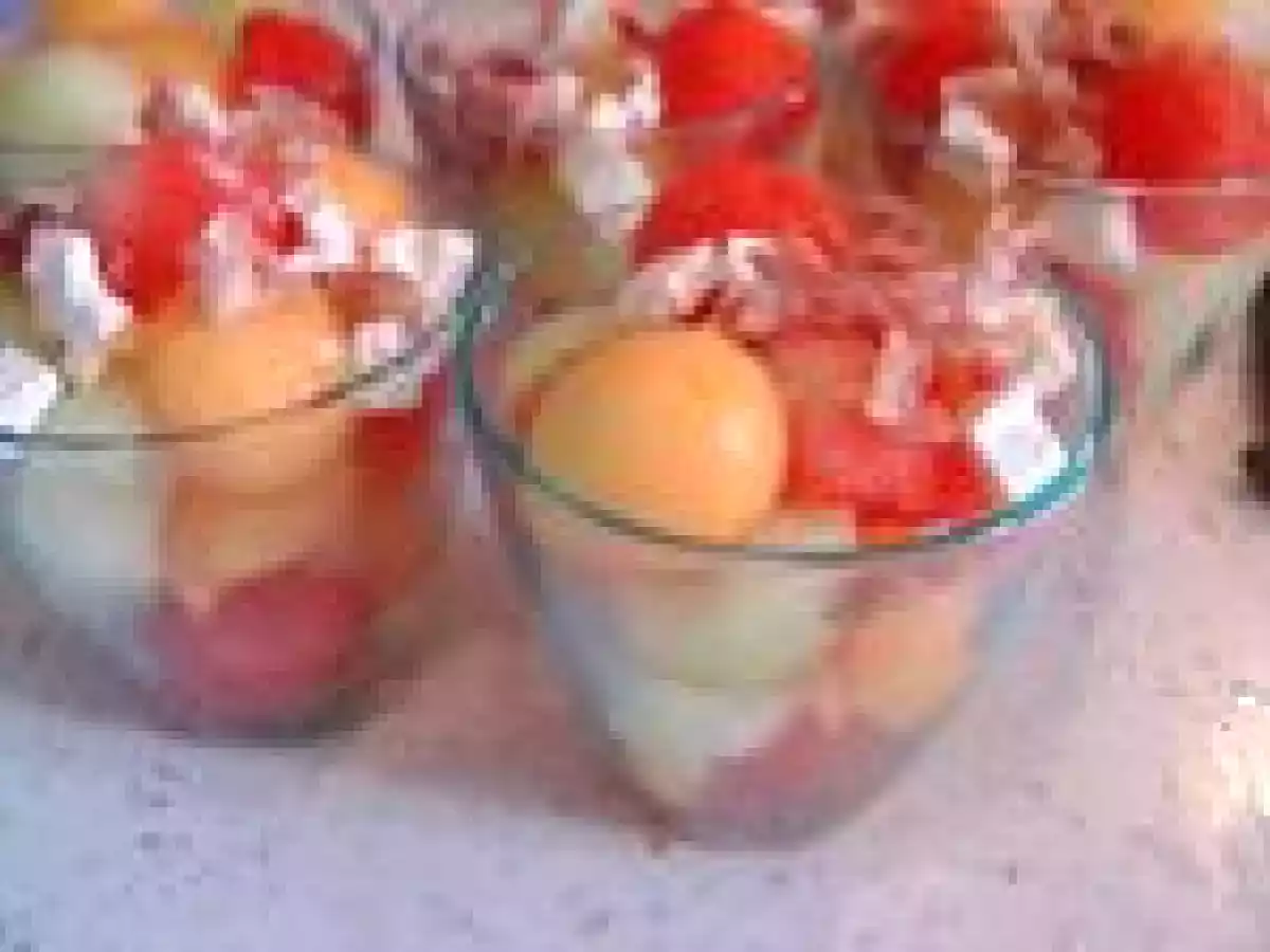 Verrines de melon Pastèque - photo 3