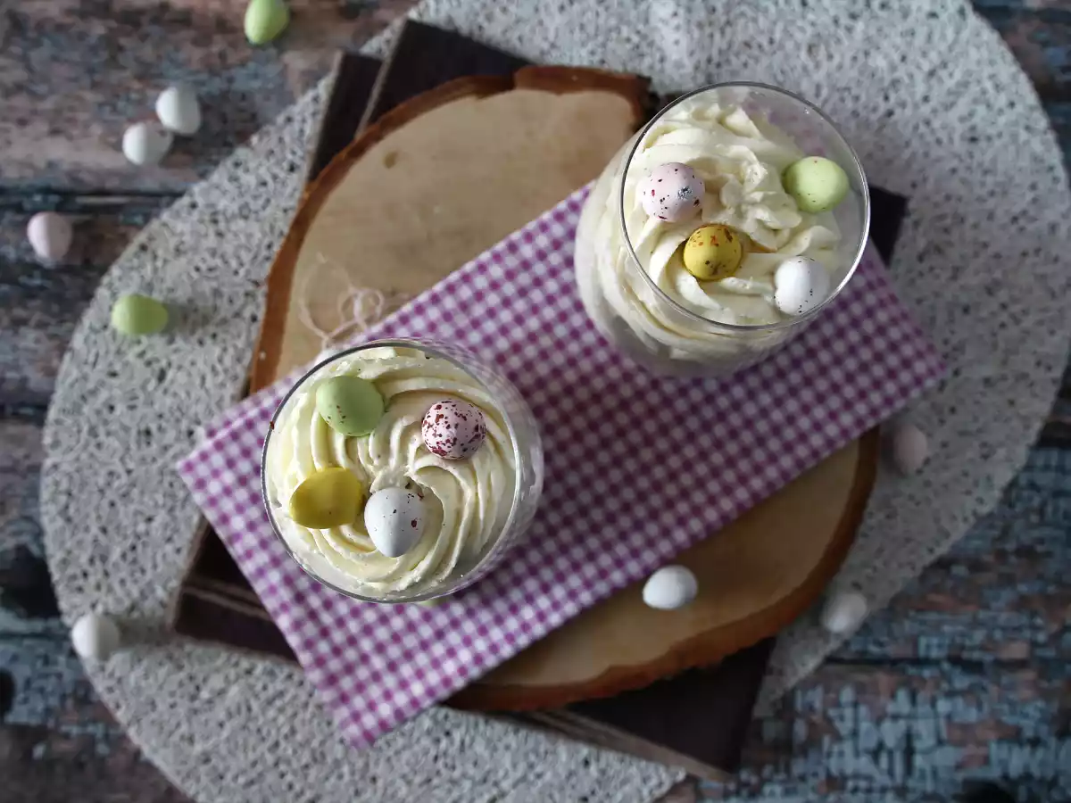 Verrines de Pâques au brownie et à la chantilly - photo 5