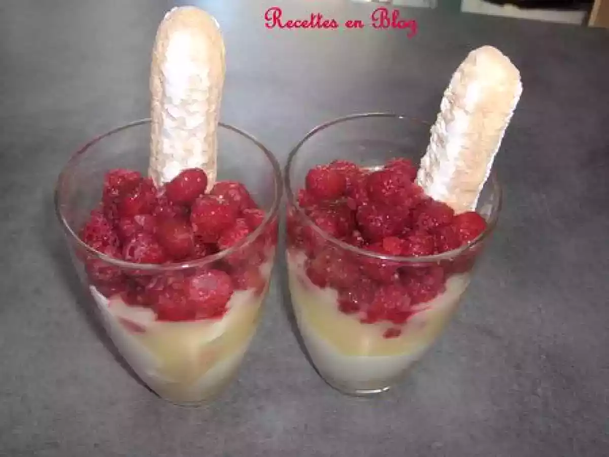 VERRINES DE PETITS SUISSES AU LEMON CURD ET FRAMBOISES - photo 3