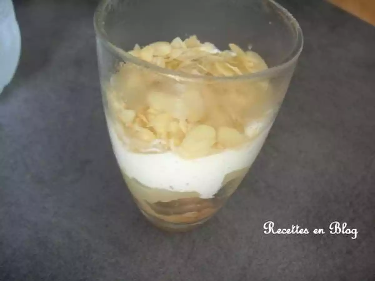 VERRINES DE PETITS SUISSES AUX POIRES - photo 2