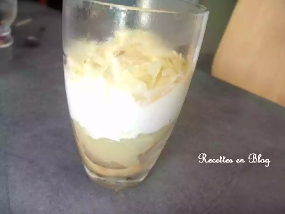 VERRINES DE PETITS SUISSES AUX POIRES - photo 3