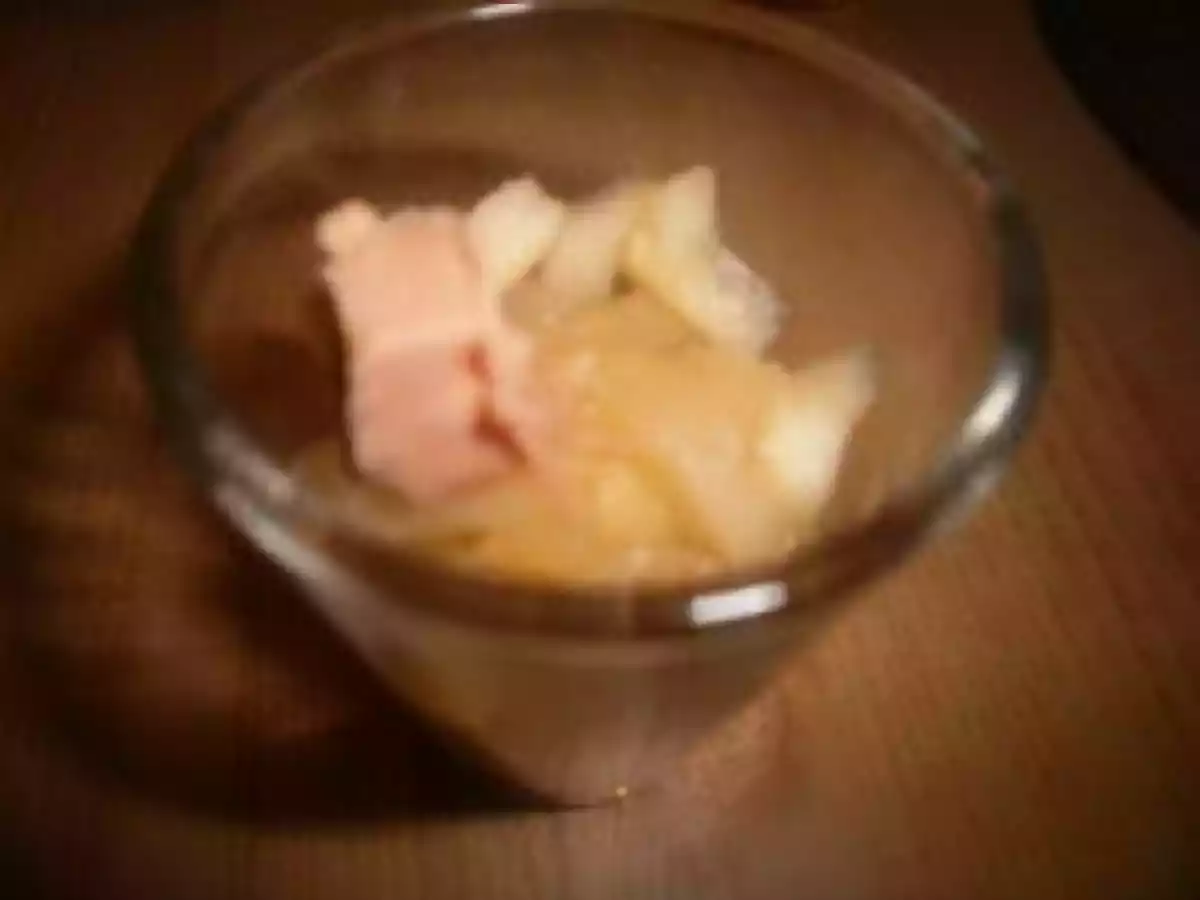 Verrines de pommes chaudes au foie gras - photo 2