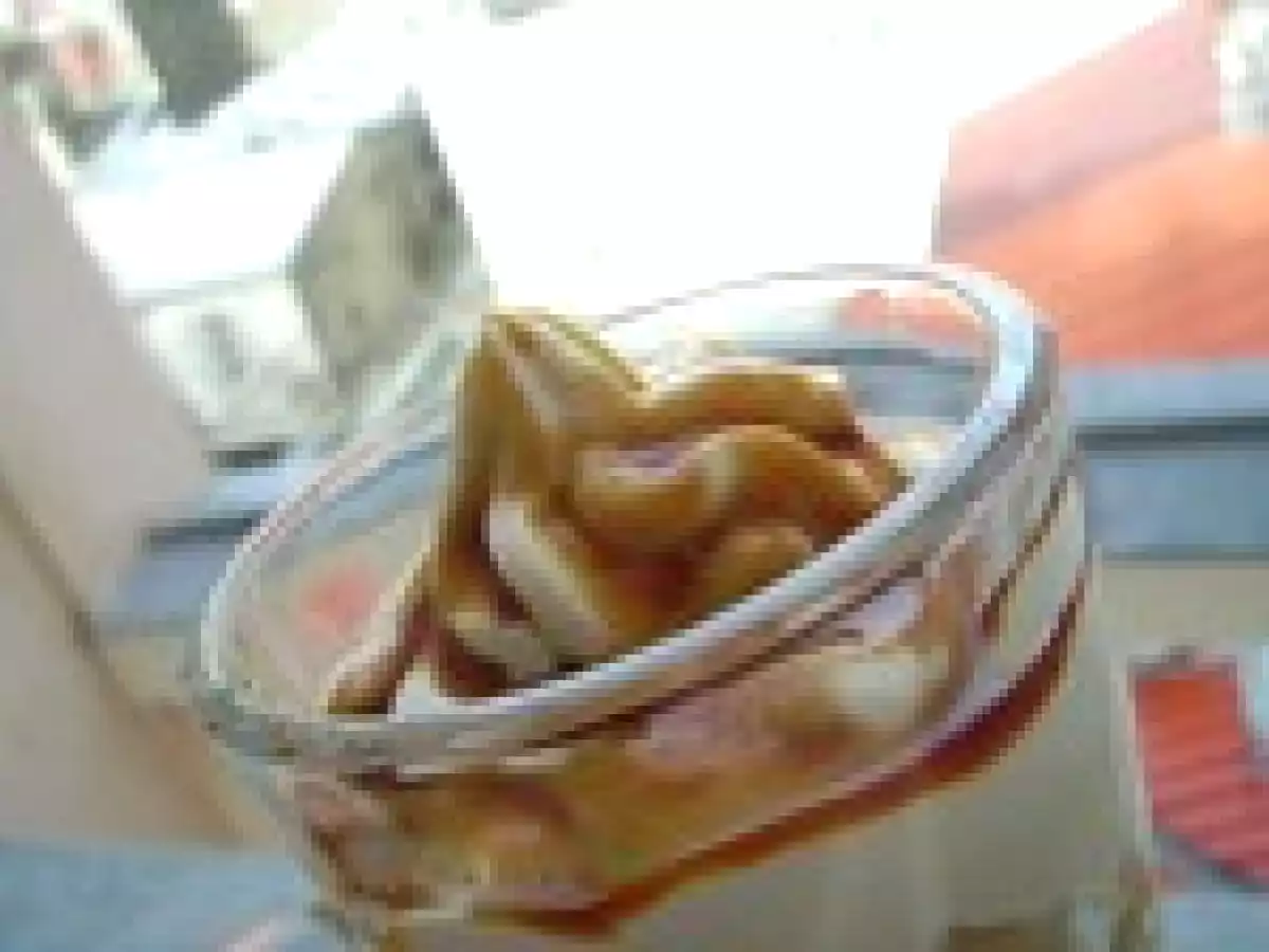 Verrines de pommes fondantes anisées et mousse de ricotta au caramel - photo 5