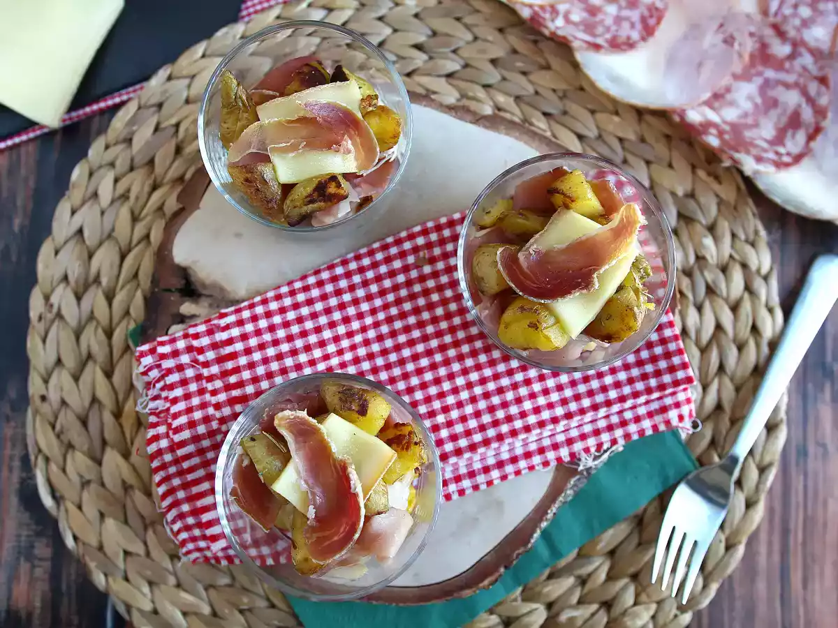 Verrines de raclette (sans appareil): pour en profiter même à l'apéritif - photo 2