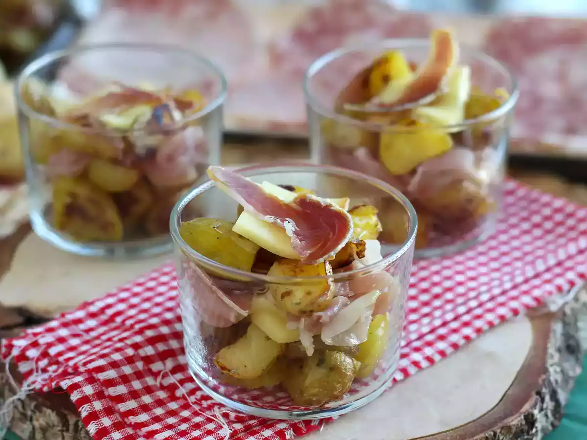 Verrines de raclette (sans appareil): pour en profiter même à l'apéritif - photo 3