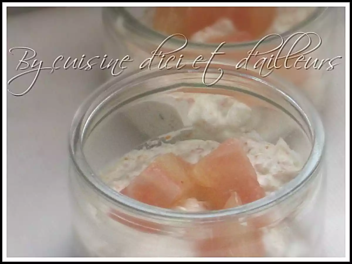 Verrines de surimi au pamplemousse - photo 2