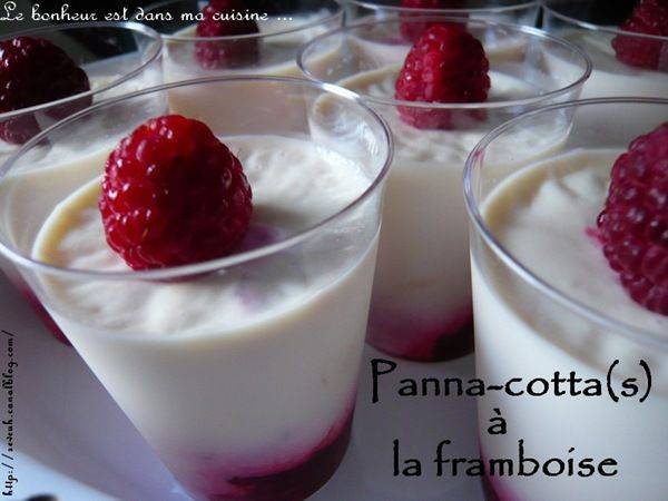 Verrines du réveillon II : panna-cotta