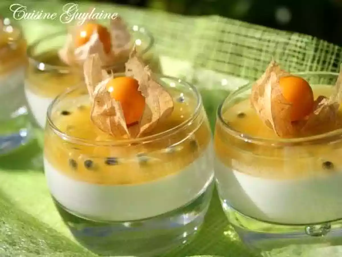 ^^Verrines exotiques et sa gelée aux fruits de la passion^^ - photo 3