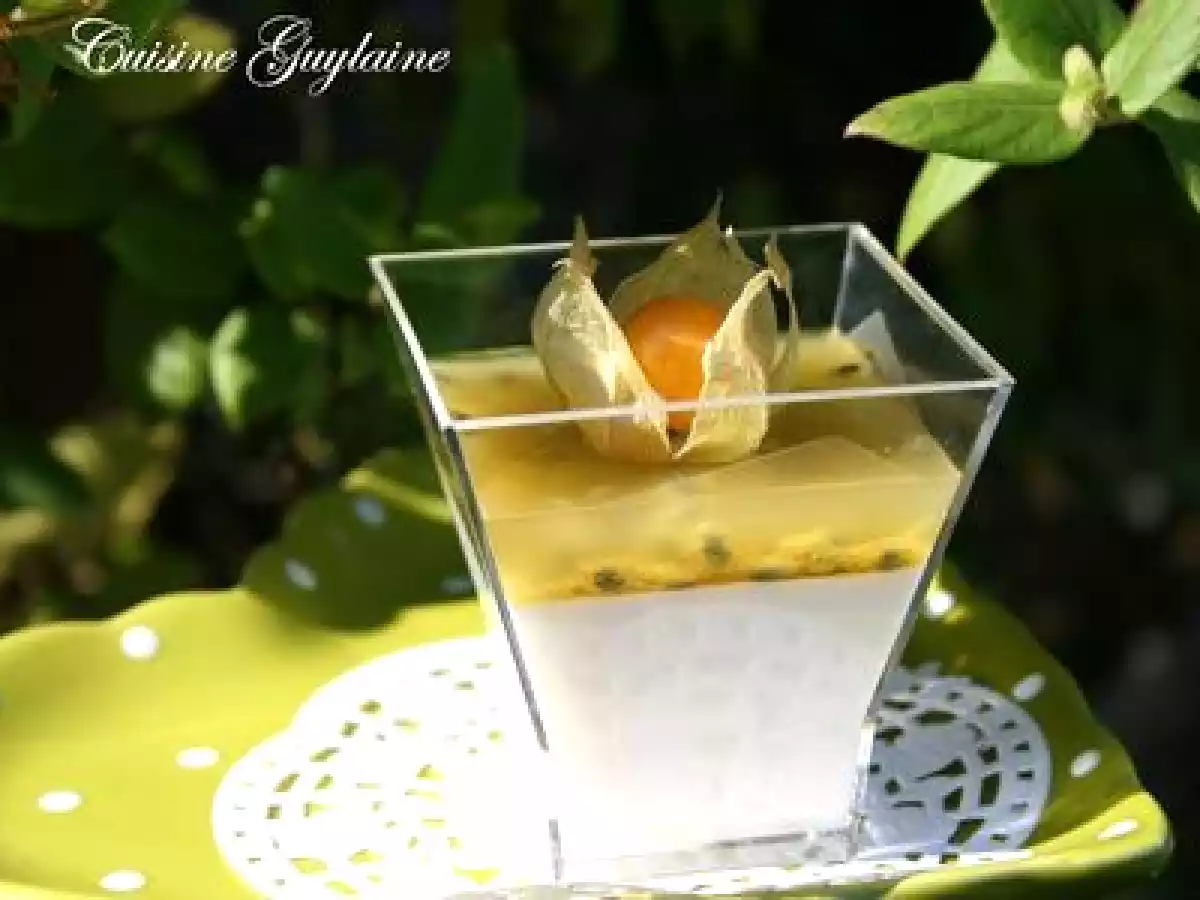 ^^Verrines exotiques et sa gelée aux fruits de la passion^^ - photo 4