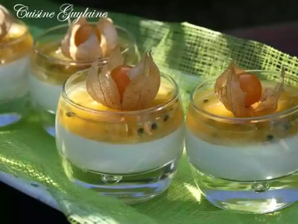 ^^Verrines exotiques et sa gelée aux fruits de la passion^^ - photo 5