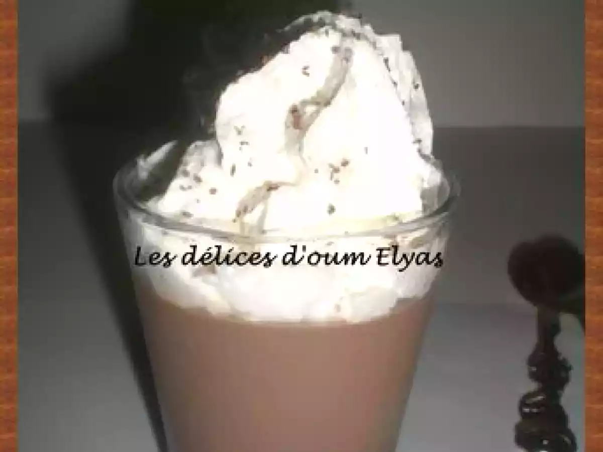 Verrines façon Chocolat liégeois