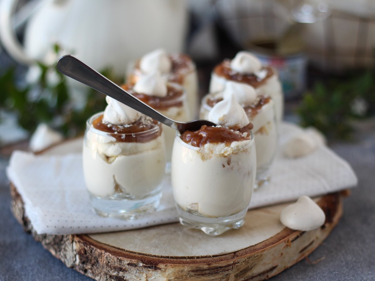 Recette de verrines mont blanc à la crème de marron