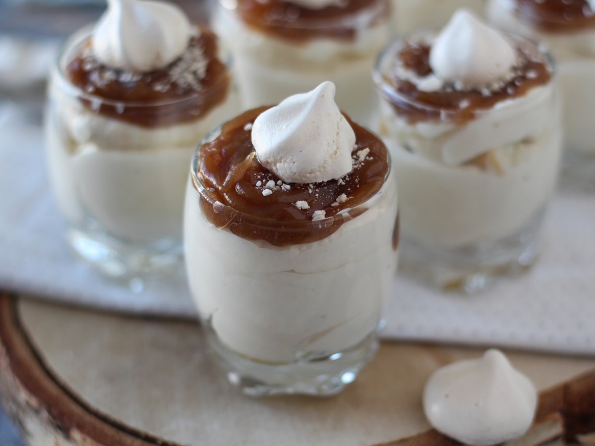 Recette de verrines mont blanc à la crème de marron