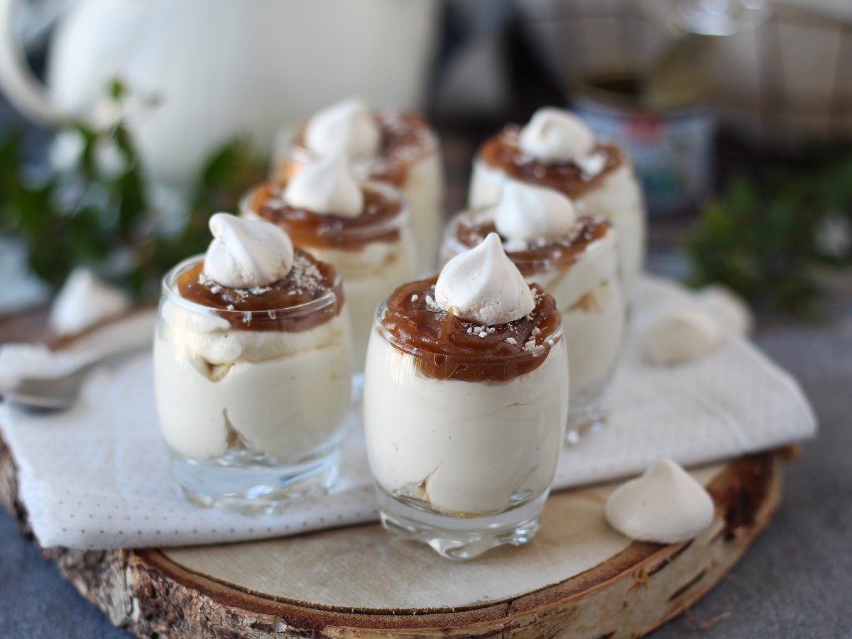 Recette de verrines mont blanc à la crème de marron