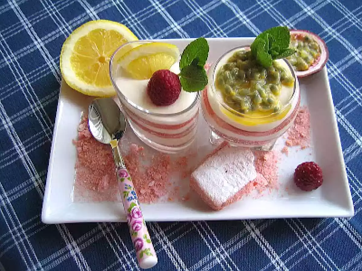 Verrines fraîcheur aux fruits de la passion!! - photo 2