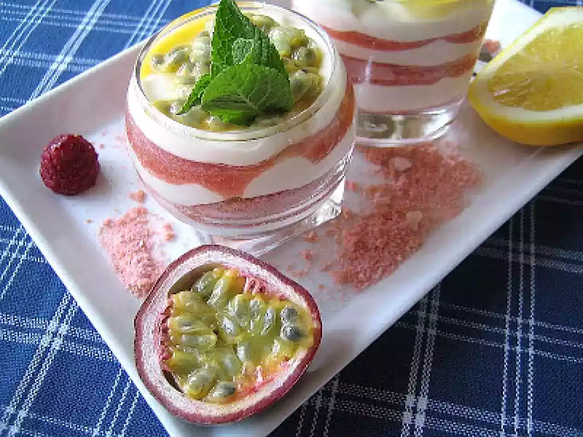 Verrines fraîcheur aux fruits de la passion!! - photo 3