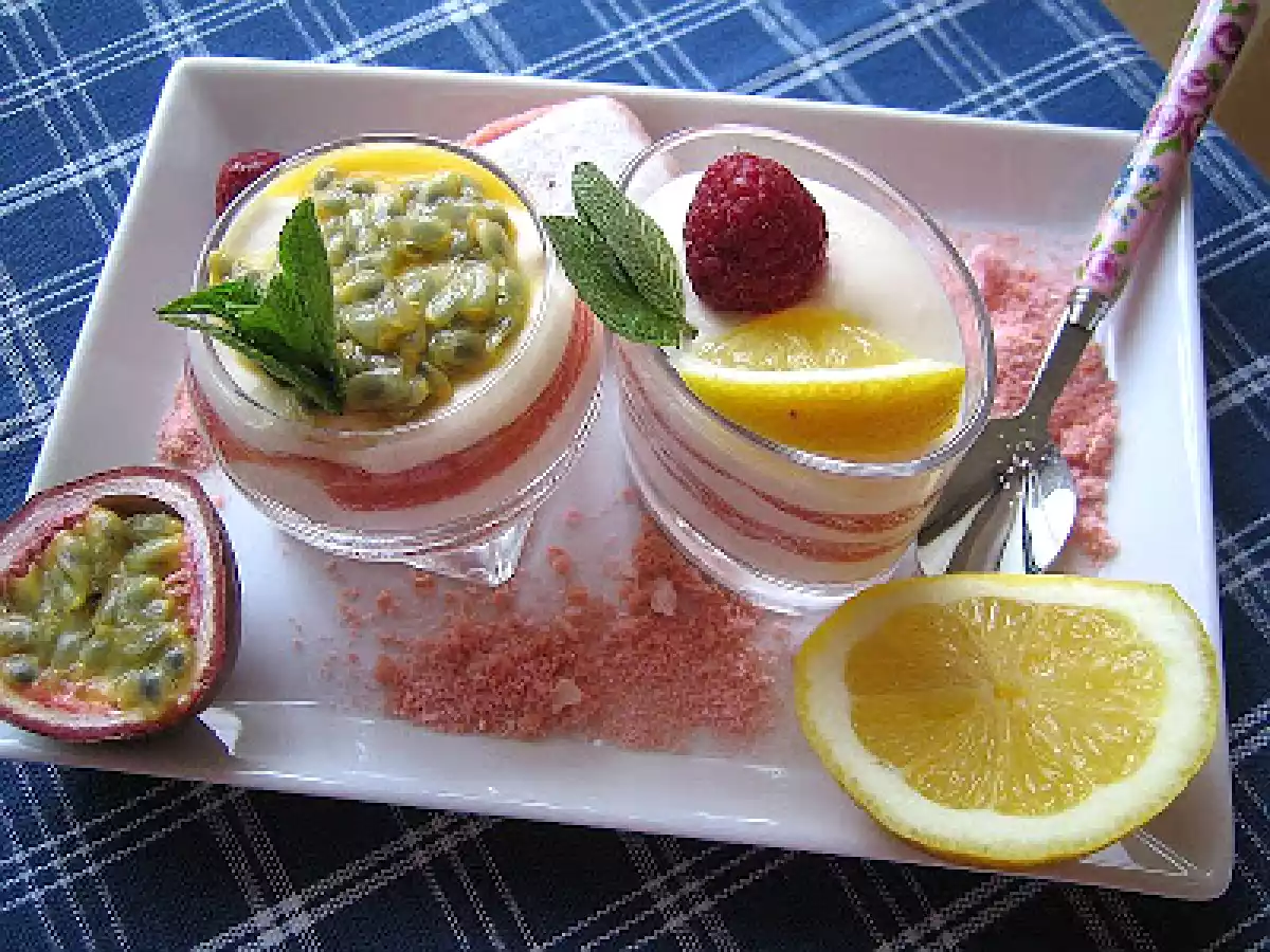 Verrines fraîcheur aux fruits de la passion!! - photo 5