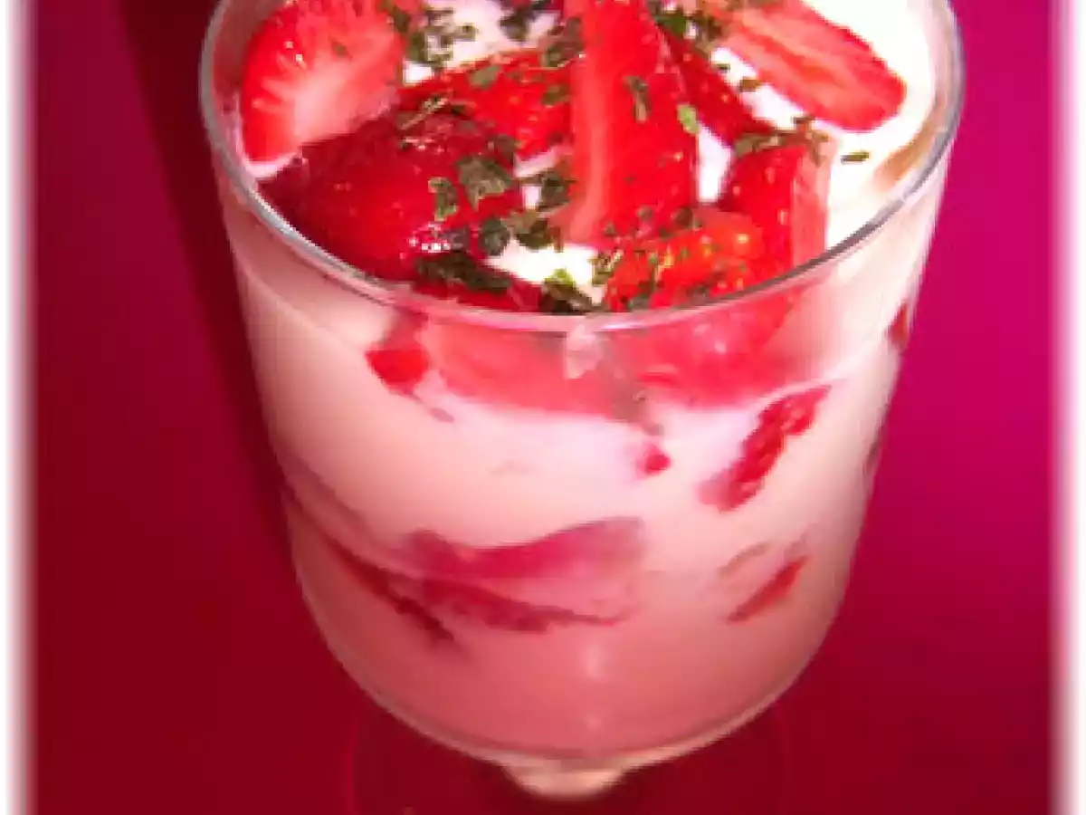 Verrines fraises et crème de mascarpone - photo 2