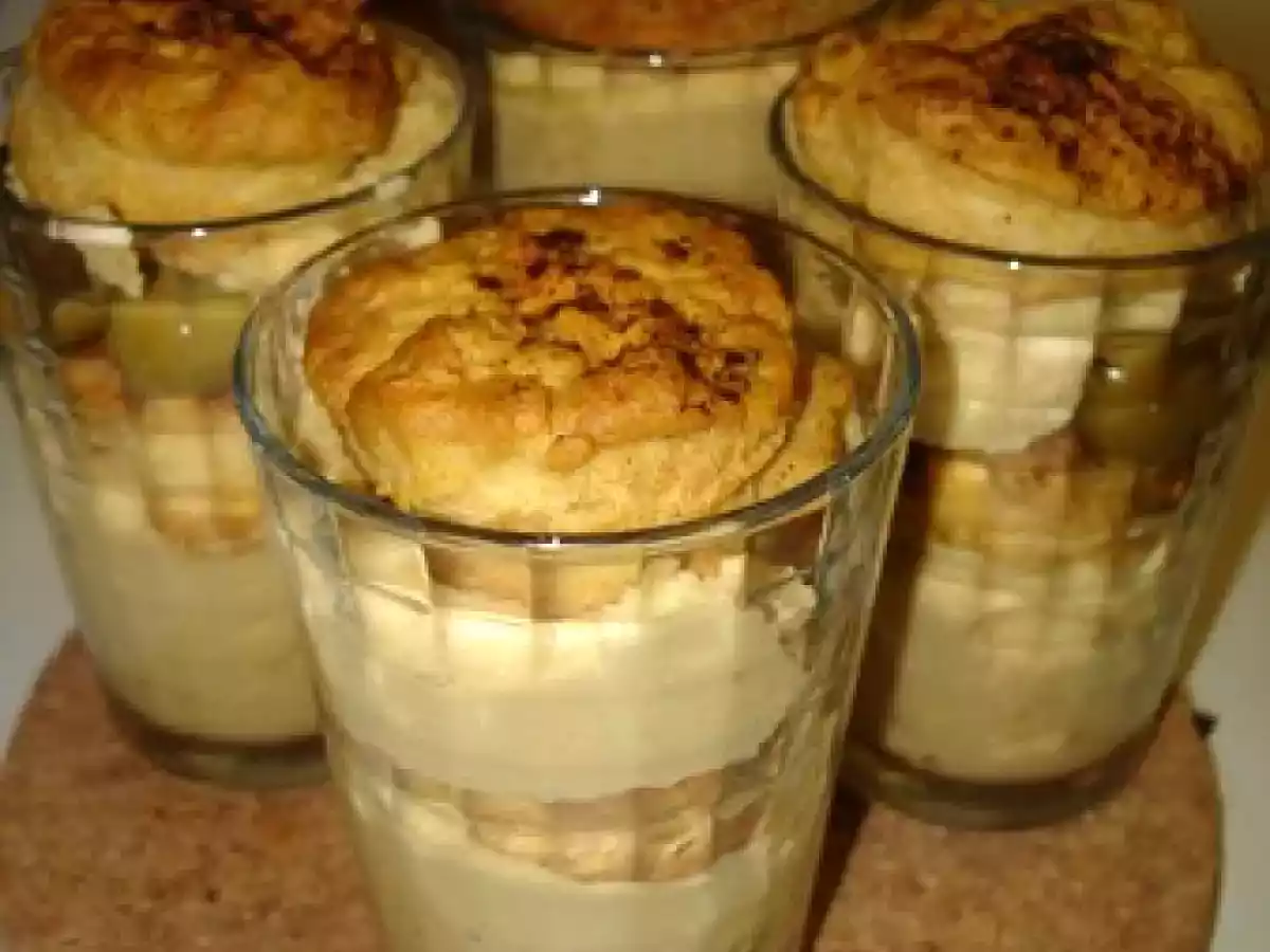 Verrines houmos et biscuits apéro