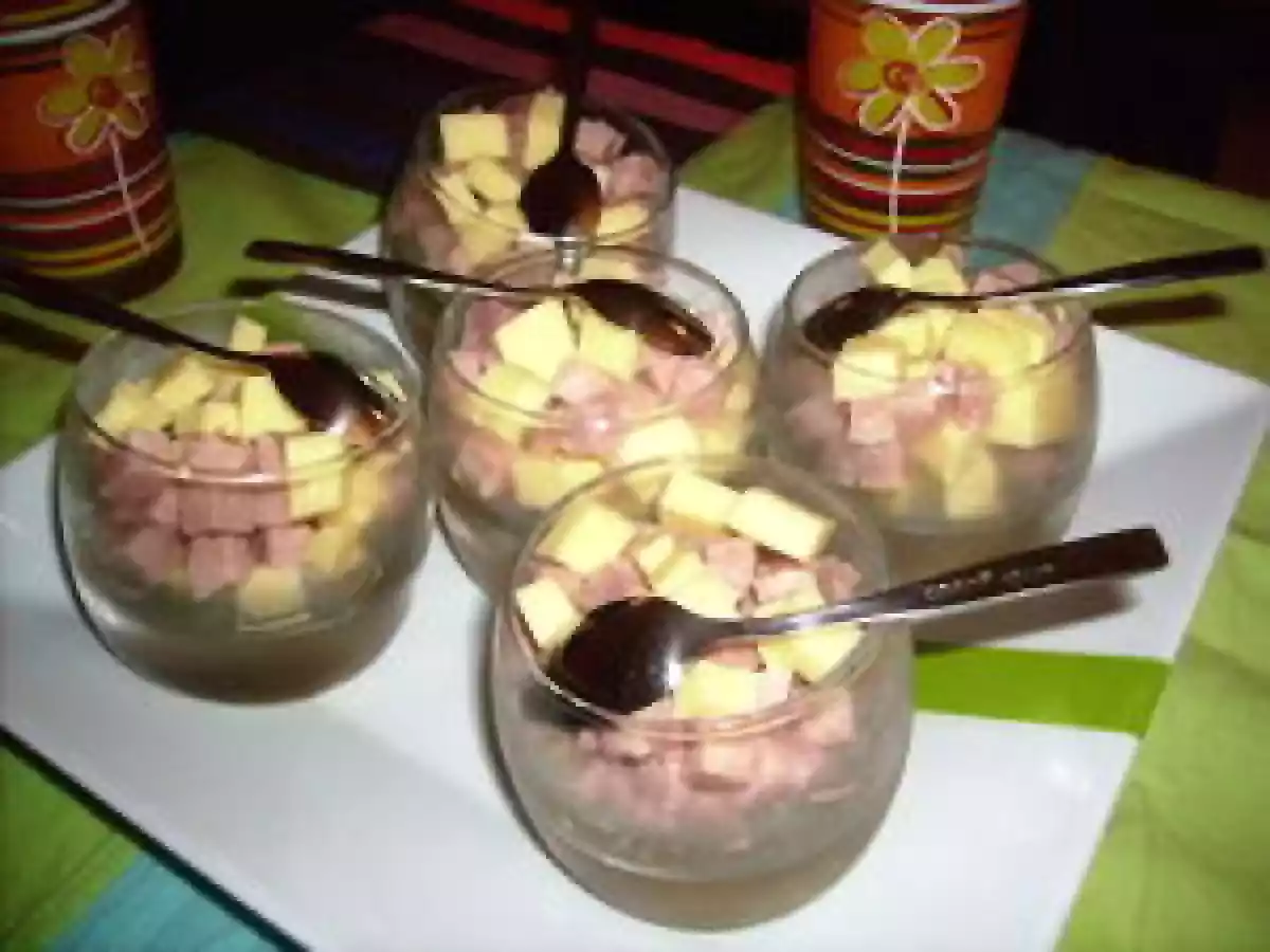 Verrines jambon - gouda - photo 2