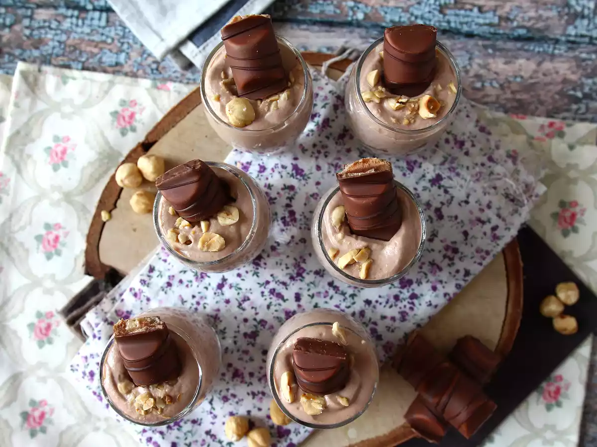 Verrines Kinder Bueno super gourmandes et sans cuisson - photo 4