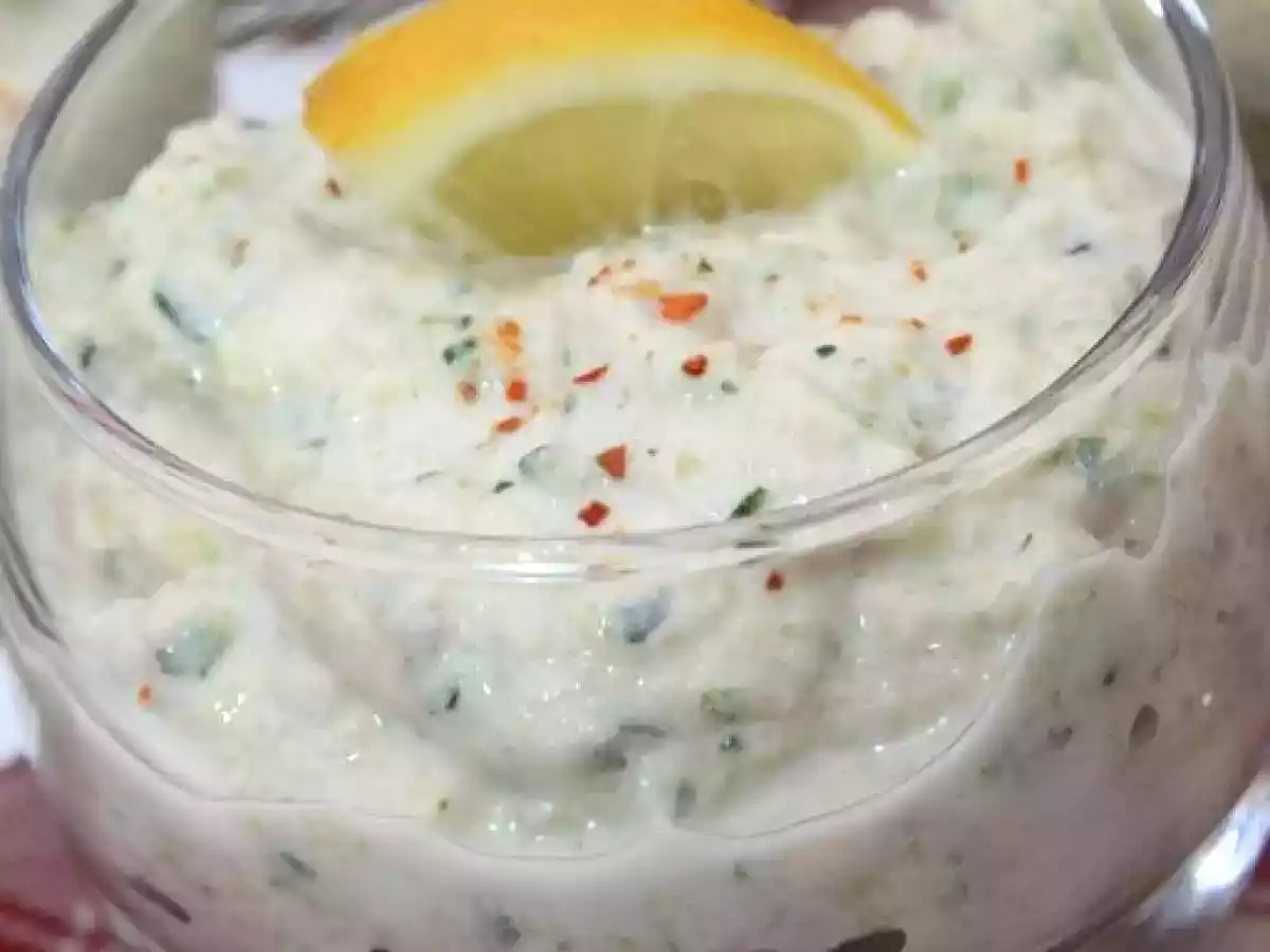 Verrines légères aux courgettes et au thon