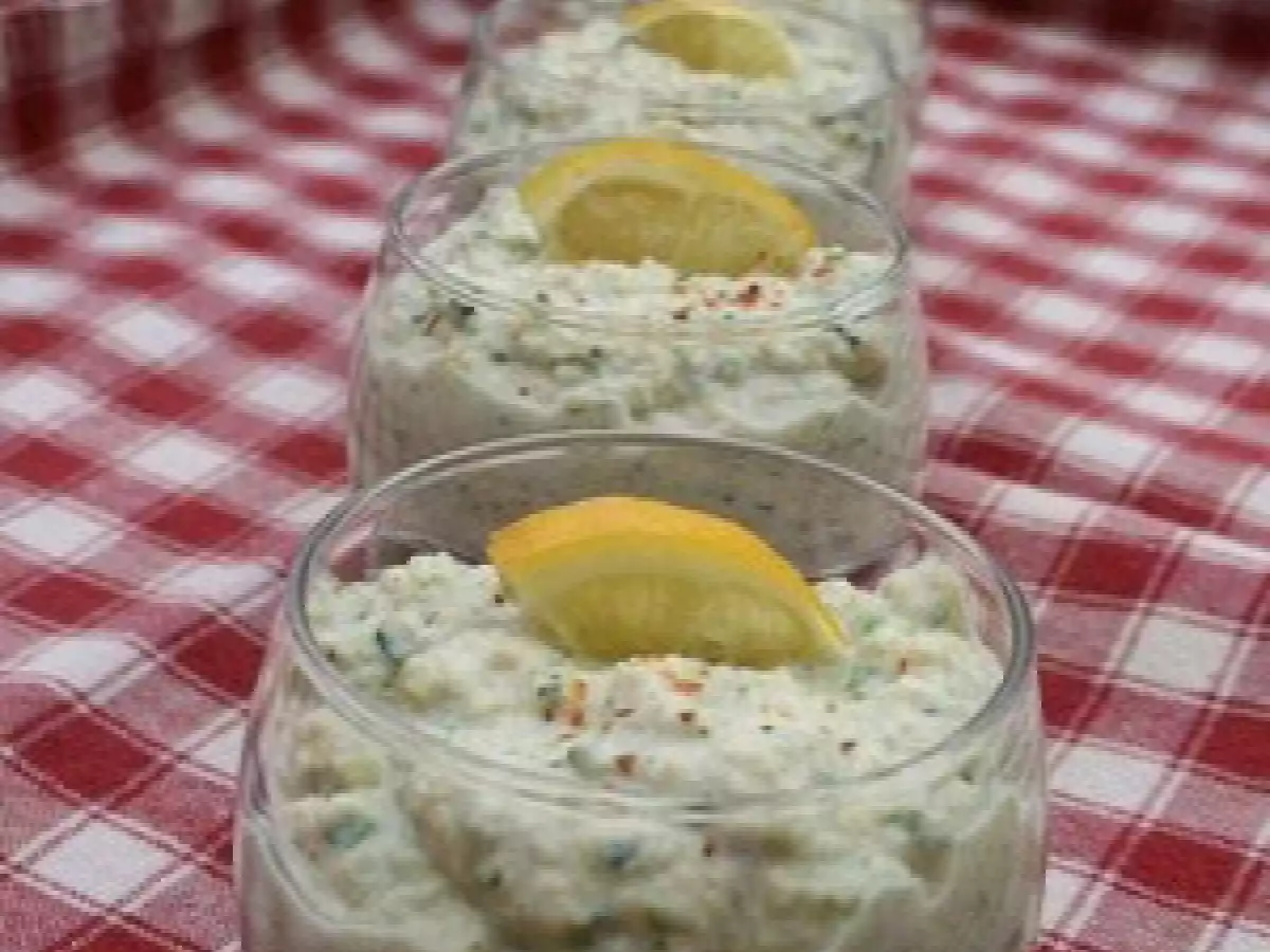 Verrines légères aux courgettes et au thon - photo 4