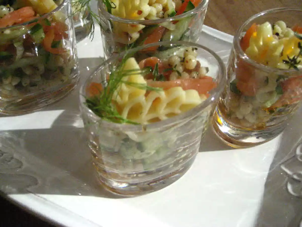 Verrines marines à la fregola - photo 2